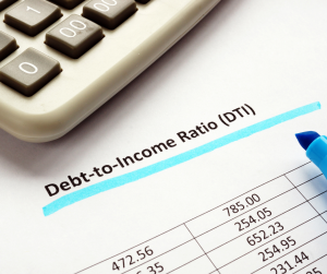 do not change your debt to income ratio before closing on a house