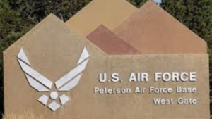 Peterson air force base in Colorado Springs