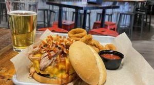 The Colorado burger at Burger Bomb in Colorado Springs