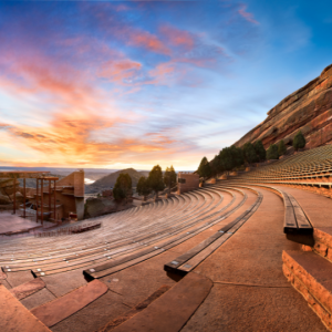 Red Rocks Amphitheater in Colorado