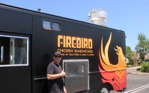 Firebird Chicken Sandwiches food truck in Colorado Springs