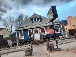 Mountain Shadows Restaurant on the west side of Colorado Springs