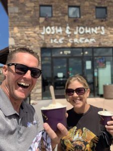 Josh & John's ice cream in Colorado Springs