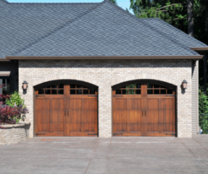 upgraded garage door