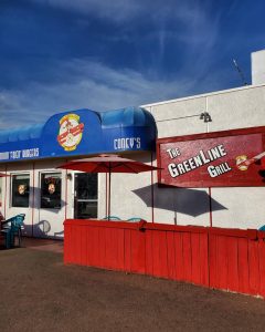 Green Line Grill burgers in Colorado Springs