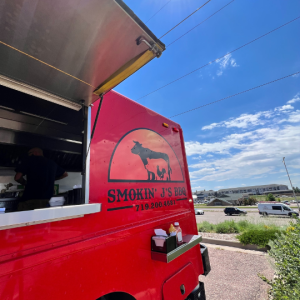 Smokin' J's BBQ food truck in Colorado Springs