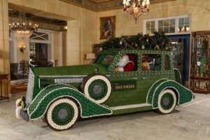 the gingerbread display at The Broadmoor in Colorado Springs