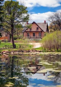 Rock Ledge Ranch historic sight at Garden of the Gods in Colorado Springs