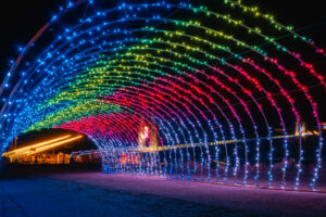 Royal Gorge Bridge of Lights in Colorado