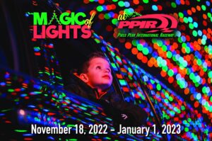 Magic of Lights at Pikes Peak International Raceway in Fountain, Colorado