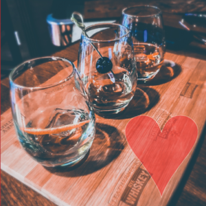 Women of Whiskey Valentine's Day event at 1350 Distilling 